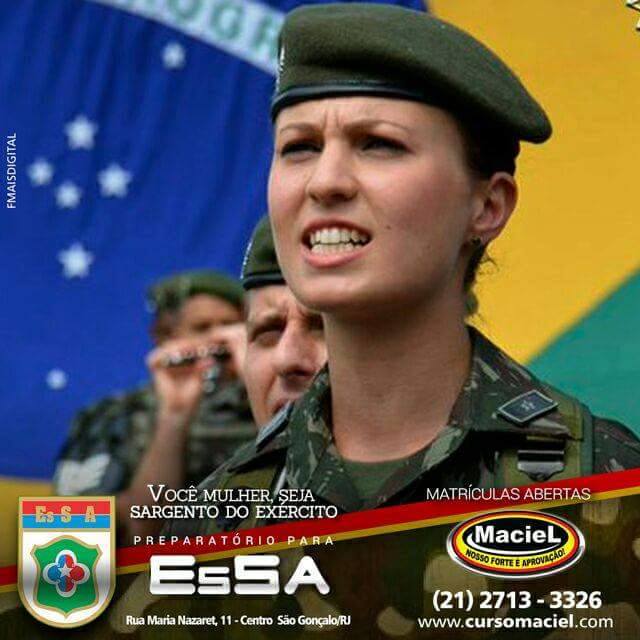 Mulher no Exército – Curso Maciel